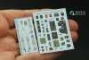 Quinta Studio QD32217 P-40N early 3D-Printed coloured Interior on decal paper (Hasegawa/Eduard) 1/32